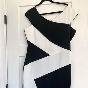 Black & White Sexy Dress